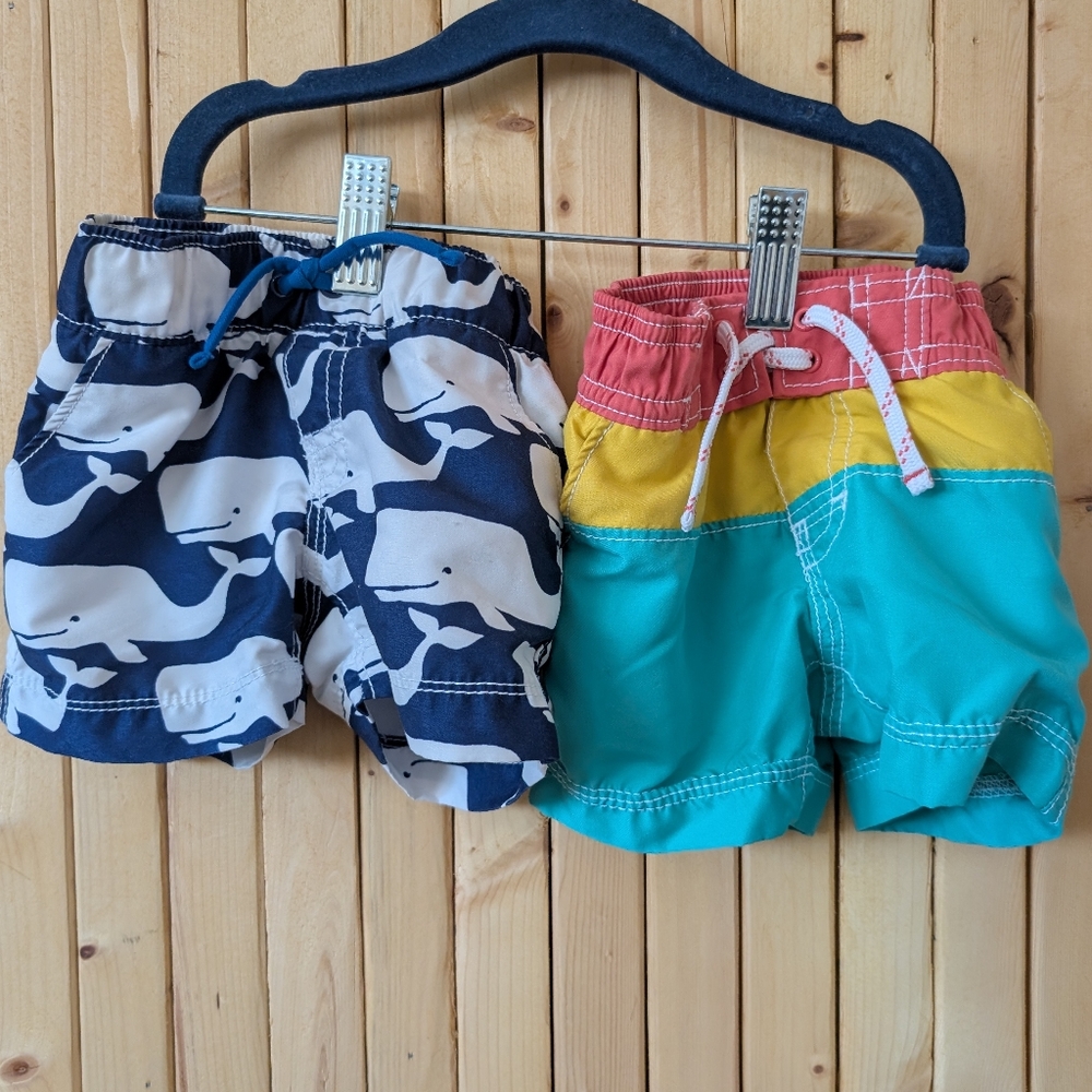 Baby Gap 0-6 Months Boy Swim Shorts